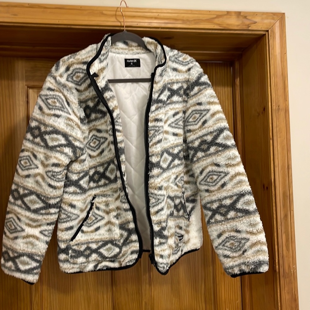NWT Hurley Fleece jacket